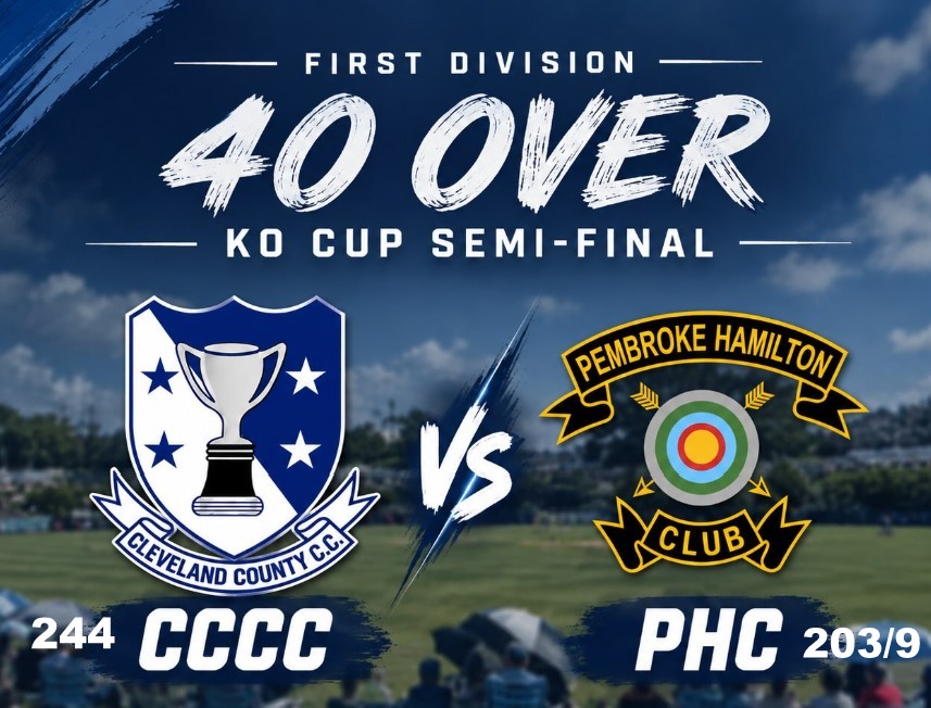 First Division 40-Over Knock-Out Semi-Finals